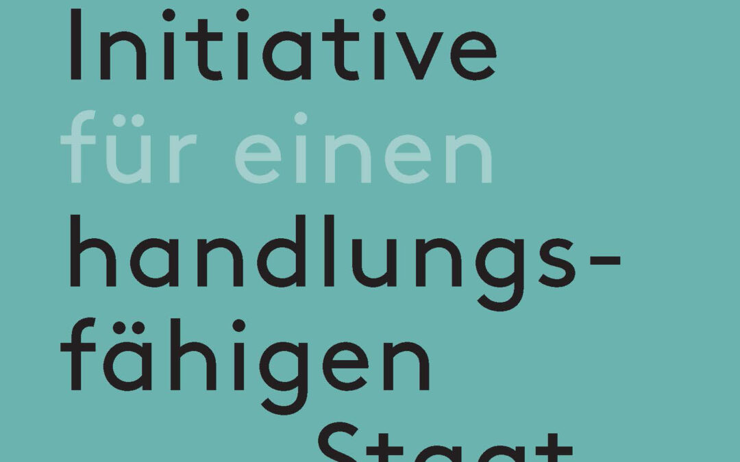 Abschlussbericht der Initiative für einen handlungsfähigen Staat