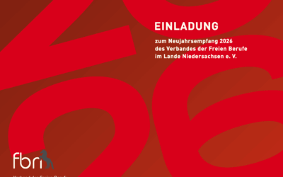 Der FBN lädt wieder ein – 2. Neujahrsempfang der Freien Berufe Niedersachsen